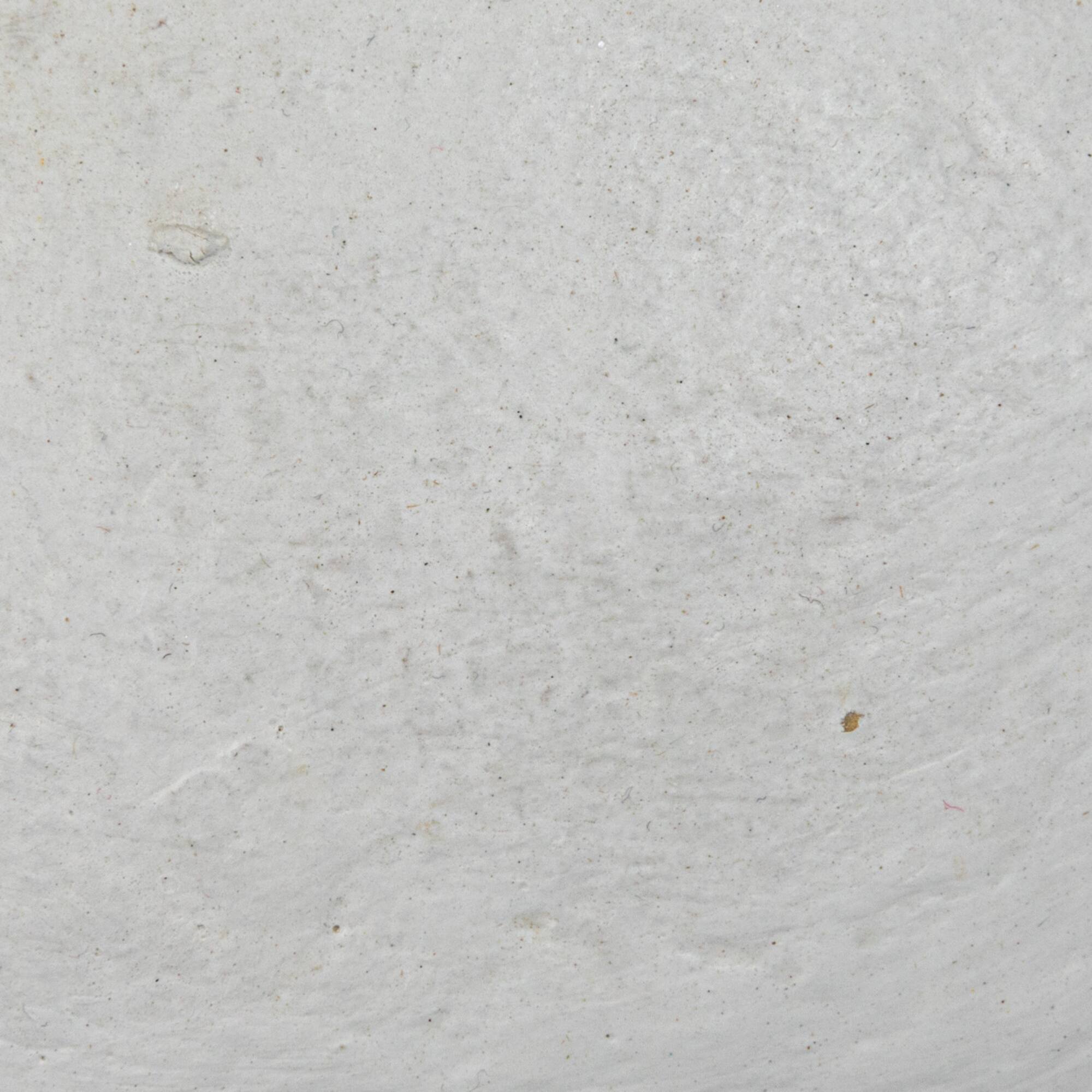 Hello Honey® 11" Round Whitewashed Decorative Paper Mache Taper Holder